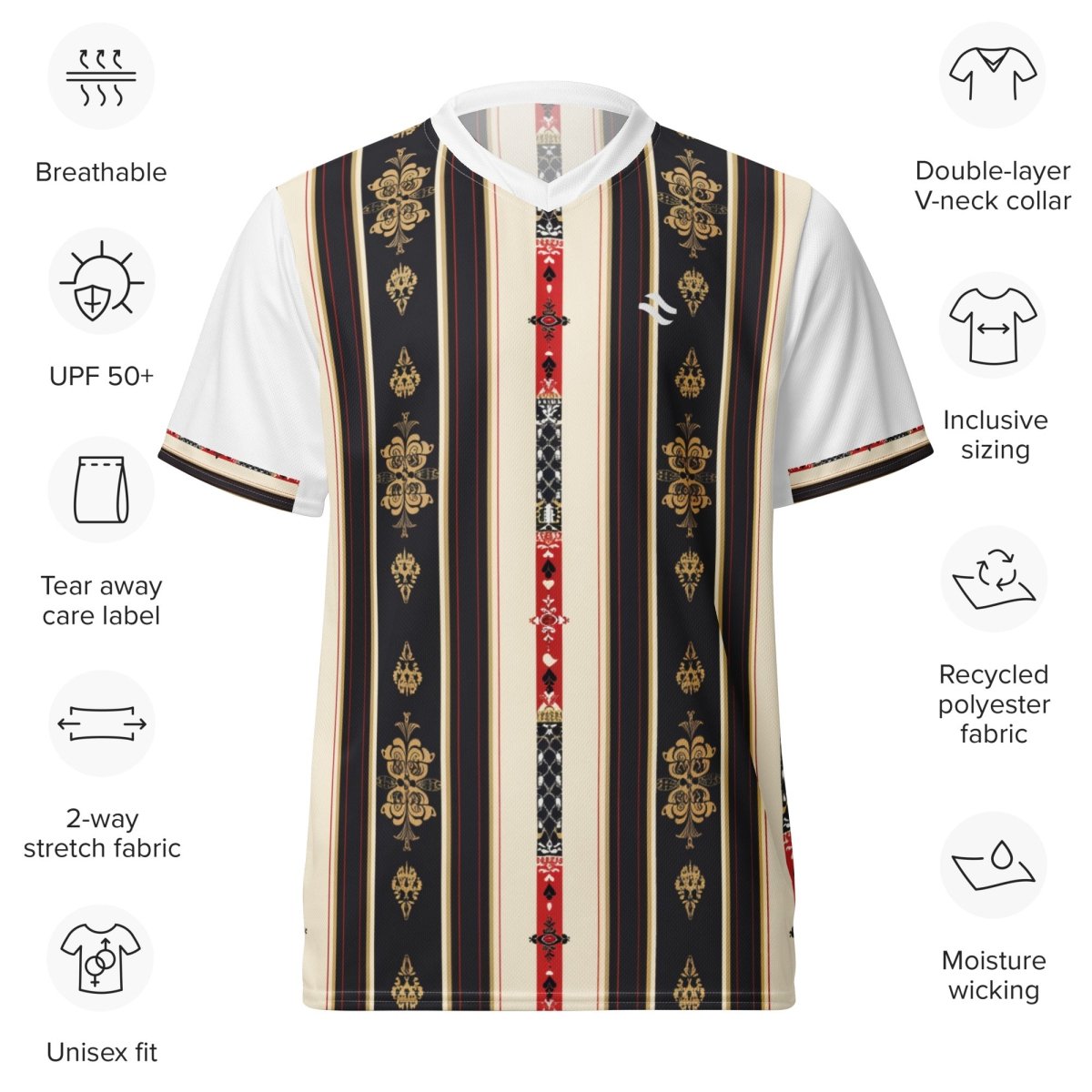 Sophisticated Color Palette Jersey - Earthwise Oasis